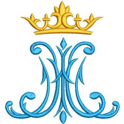 Embroidery Design Symbol 19 Marian