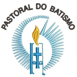 Matriz De Bordado Pastoral Do Batismo 2