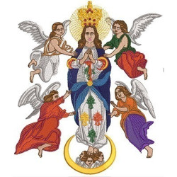 Embroidery Design Our Lady Of Plonkowska