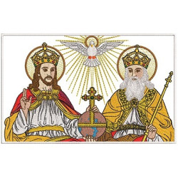 Embroidery Design Holy Trinity 20 Cm