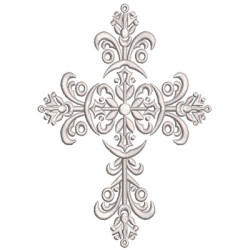 DECORATED CROSS 144