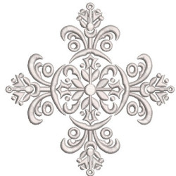 DECORATED CROSS 145