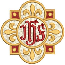 Diseño Para Bordado Jhs Adornado 5