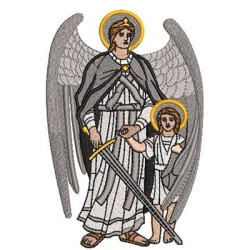 Embroidery Design Archangel Raphael 1