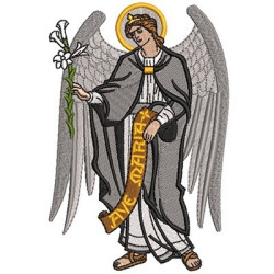 Embroidery Design Archangel Gabriel 2