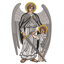 Embroidery Design Archangel Raphael 2