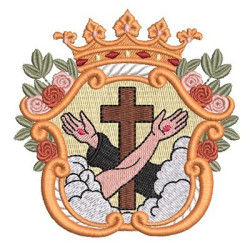 ESCUDO ABRAÇO FRANCISCANO 1