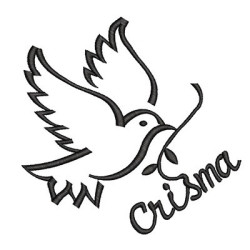 Diseño Para Bordado Crisma 2