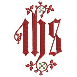 Diseño Para Bordado Jhs 15 Cm