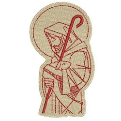 Embroidery Design Jesus Good Small Shepherd