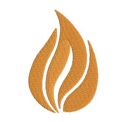 Embroidery Design Flame 4