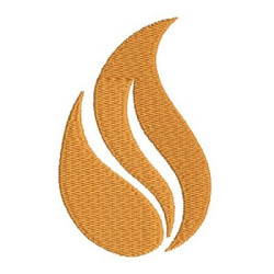 Embroidery Design Flame 5