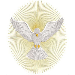 Embroidery Design Divine Holy Spirit 6