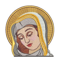 Diseño Para Bordado Mater Admirabilis