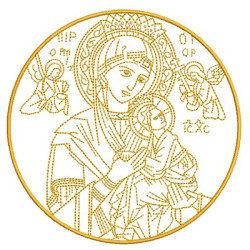 MEDALLA NUESTRA SEÑORA DEL PERPETUO SOCORRO 2