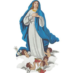 NUESTRA INMACULADA SEÑORA CONCEPCIÓN 48 CM