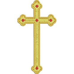 DECORATED CROSS 149