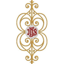Embroidery Design Jhs Decorated 2 With 30 Cm