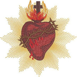 SACRED HEART OF JESUS 15 CM