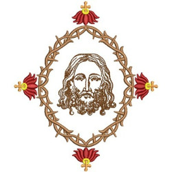 CROWN OF THORNS CROWN WITH JESUS