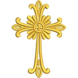 DECORATED CROSS 155