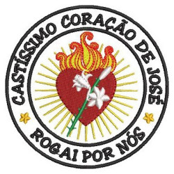 CASTOSO CORAZÓN DE JOSÉ PARCHE