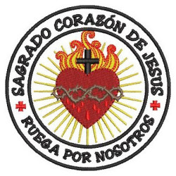 SACRED HEART OF JESUS ES PATCH