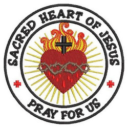 SACRED HEART OF JESUS ES PATCH