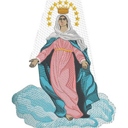 Diseño Para Bordado Nuestra Señora De La Asunción
