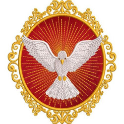 DIVINE MEDAL HOLY SPIRIT 16 CM