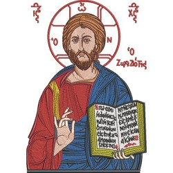 JESUS PANTOCRATOR 22 CM