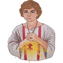 Embroidery Design Saint Tarcisio
