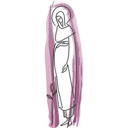Embroidery Design Virgin Mary