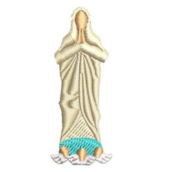 Embroidery Design Our Lady Of Conceition 5 Cm