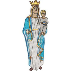 Embroidery Design Our Lady Of Remedies