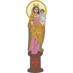 Embroidery Design Our Lady Of The Pillar