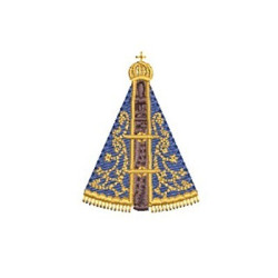 Embroidery Design Our Lady Appeared 5 Cm