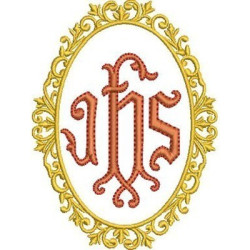 Embroidery Design Jhs In Frame 2