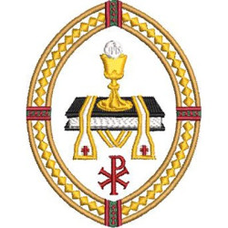 Embroidery Design Eucharist Px Medal