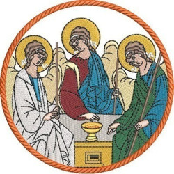 Embroidery Design Holy Trinit