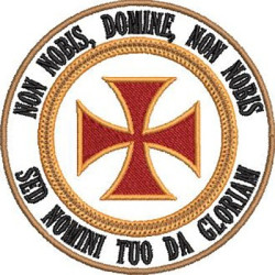 Matriz De Bordado Non Nobis Domine Non Nobis