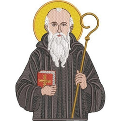 Embroidery Design Saint Benedict