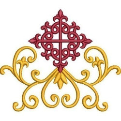 CROSS WITH ARABESQUES 2