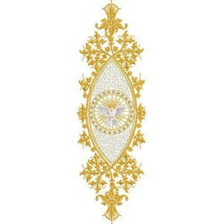 Embroidery Design Great Divine Holy Spirit Frame