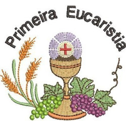 Diseño Para Bordado Cáliz First Eucharist