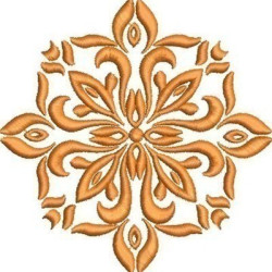 Embroidery Design Decorated Cross 179