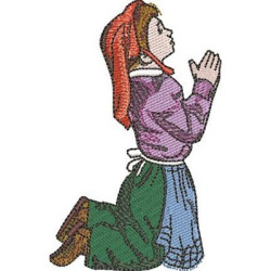 Embroidery Design Shepherdess 1