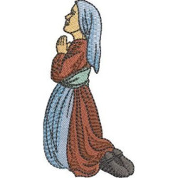 Embroidery Design Shepherdess 2