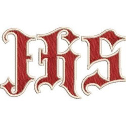 Embroidery Design Jhs 9 Cm