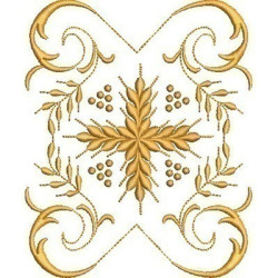 Embroidery Design Decorated Cross 180